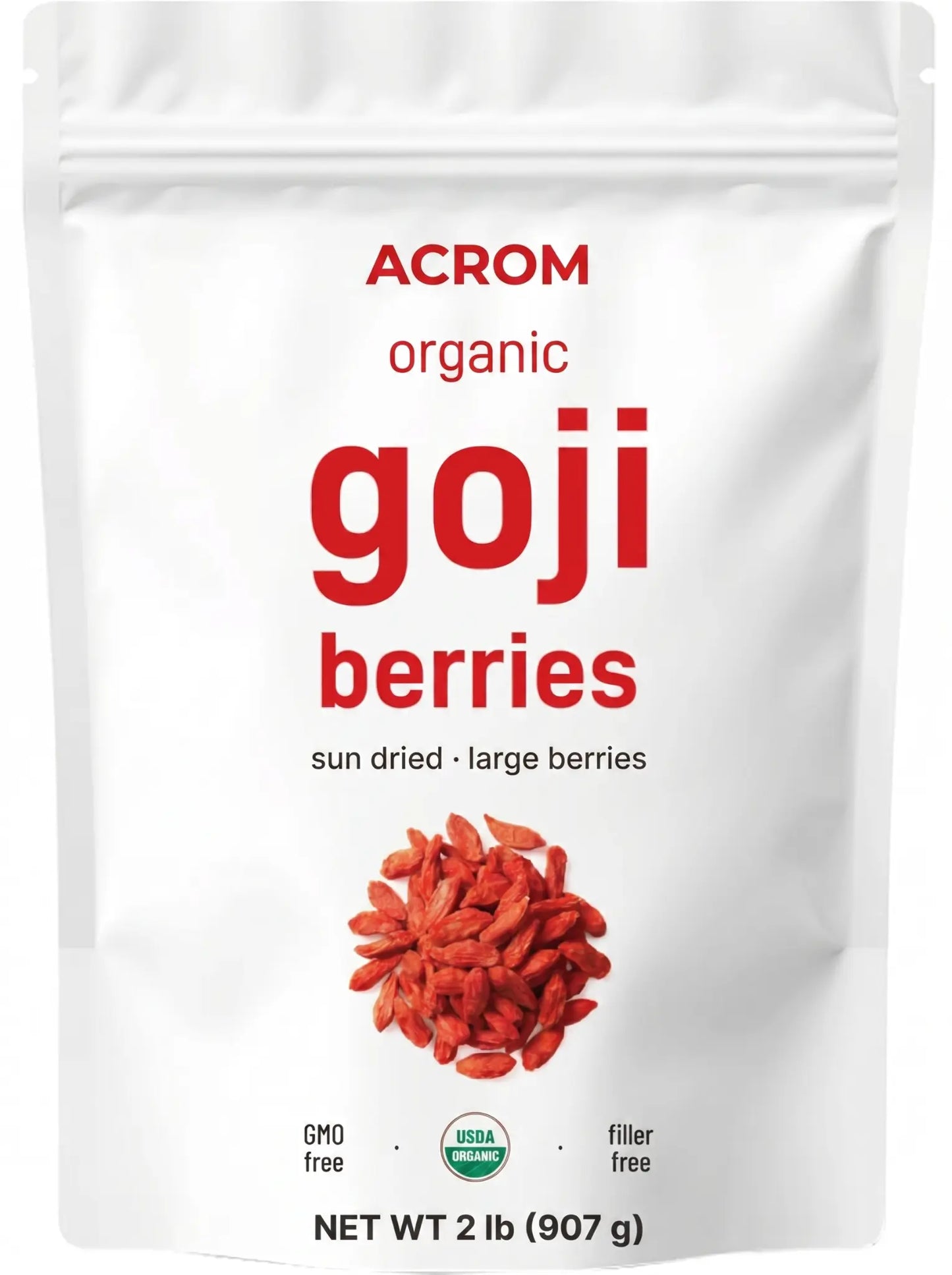 Pure Organic Goji Berries by ACROM™ - Buy 2 Get 2