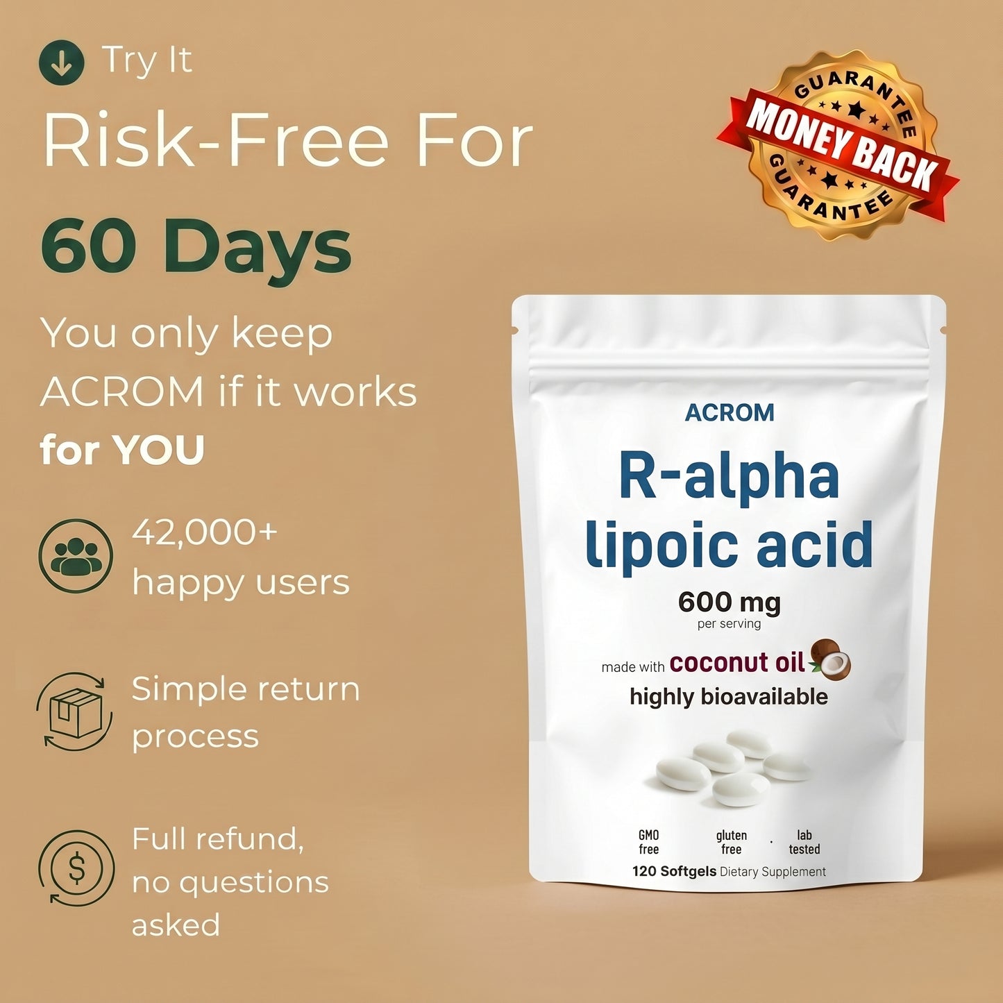 R-Alpha Lipoic Acid by ACROM™