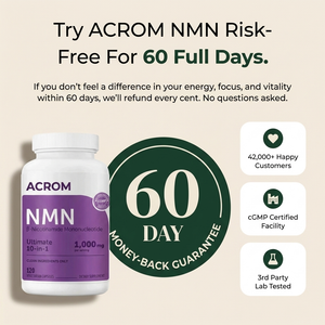 NMN Complex | 10-in-1 Cellular Energy Formula by ACROM™