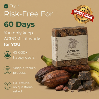 Pure African Black Soap by ACROM™