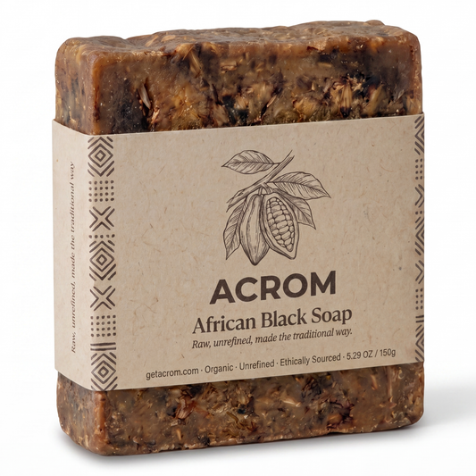 Pure African Black Soap by ACROM™