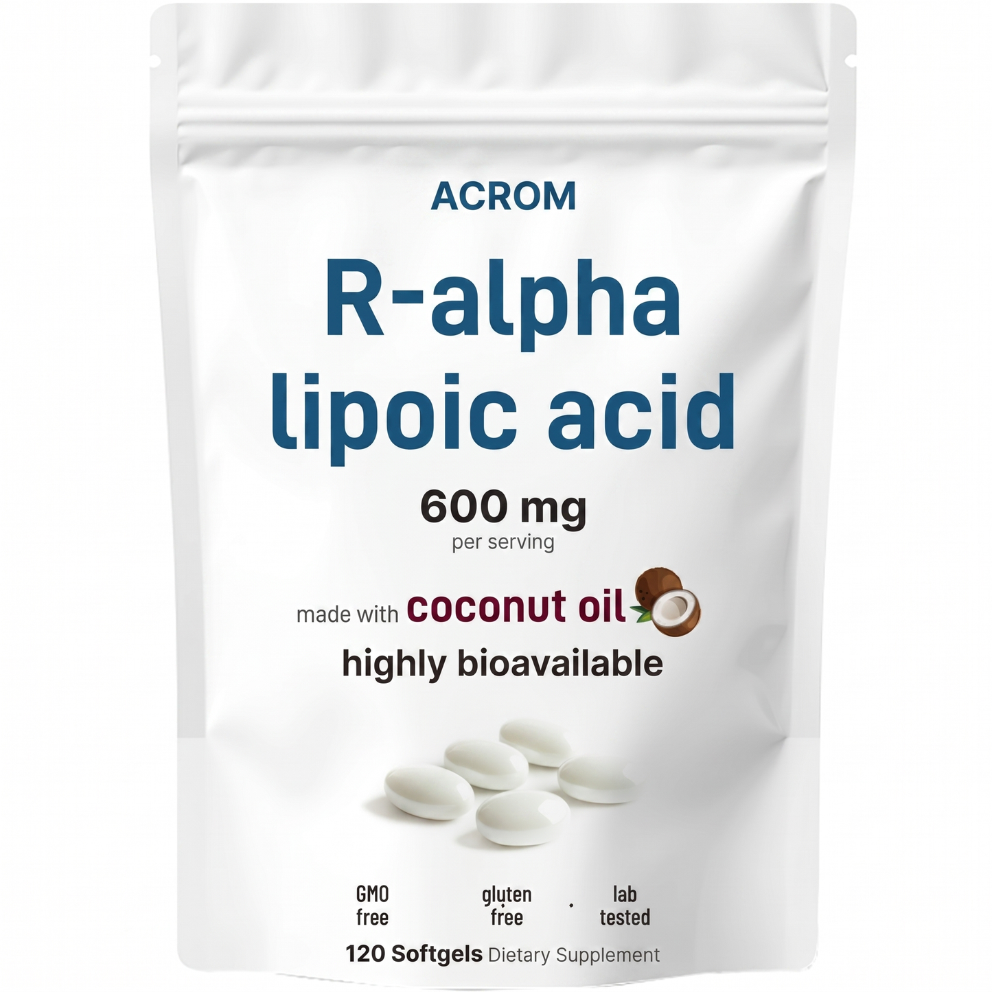 R-Alpha Lipoic Acid by ACROM™ Buy 1 Get 1