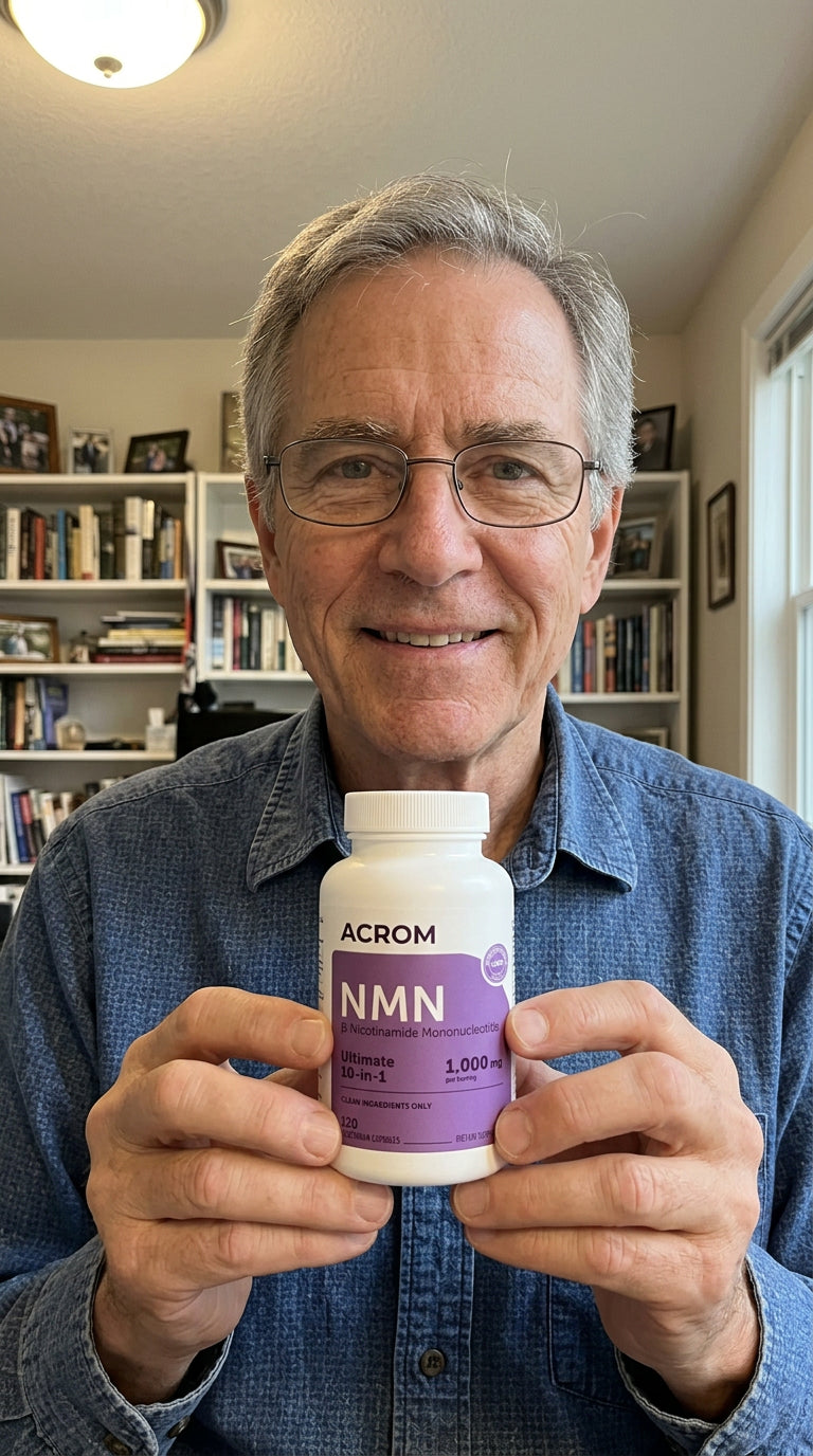 Phillip, 66 — verified ACROM NMN customer